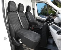 Autositzbezüge passend für MAXUS Deliver 9 – Polstermaterial mit Kunstleder