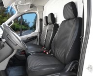 Autositzbezüge passend für MAXUS Deliver 9 – Polstermaterial mit Kunstleder
