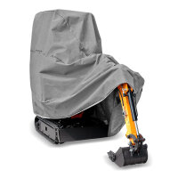 Abdeckplane für den Minibagger - für Straßenbau, Bauunternehmen