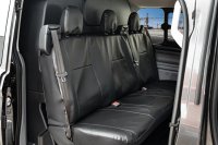 Autositzbezüge passend für Ford Transit Custom DOUBELCAB KASTENWAGEN ab 2024 – Kunstleder 3-er Sitzbank 2. Reihe - Praktisch, Hochwertig, Perfekt Angepasst