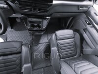Gummimatten für Volkswagen T7 Caravelle ab 2025 | 8/9 Sitze + Tunel - 4-teiliges Set