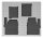 Gummimatten für Volkswagen T7 Caravelle ab 2025 | 5 Sitze + Tunel - 6-teiliges Set