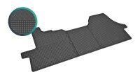 Gummimatten für Fiat Ducato ab 2006 bis 2022  | 6/7 Sitze - 5-teiliges Set