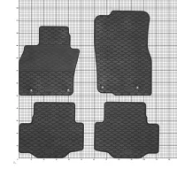 Gummimatten für MAZDA CX-80 ab 2025 - 4-teiliges Set