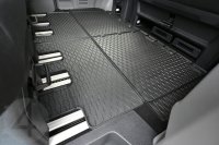 Gummimatten für Ford Tourneo Custom ab 2024 | 2. und 3. Reihe - 4-teiliges Set