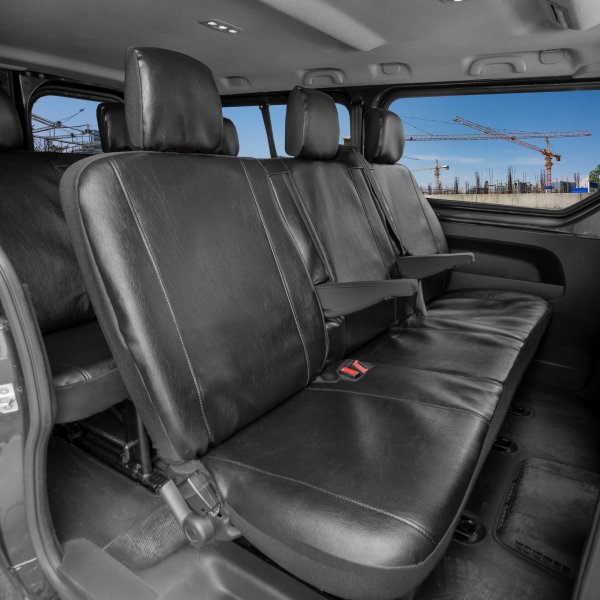 Autositzbezüge passend für Nissan Primastar ab 2021 – Kunstleder