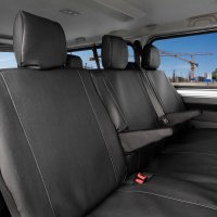 Autositzbezüge passend für Opel Vivaro ab 2014 bis 2021 – Kunstleder