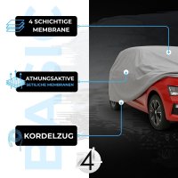 Autoabdeckung für Kia Stonic 2017- Wasserabweisend, UV-beständig & Ganzjahresschutz - Premium Vollgarage