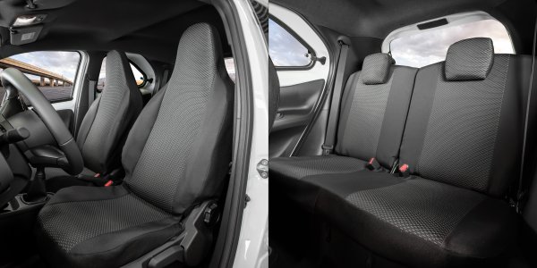 Sitzbezüge geeignet für Toyota Aygo X ab 2022 - 4 Sitzer - LUX