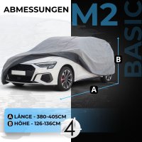 Autoabdeckung für Ford KA+ (2016-2020) - Passgenau, UV-beständig & wetterfest für dauerhaften Ganzjahresschutz