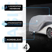 Autoabdeckung für VW Polo IV, V (2001-2017) - Passgenau, UV-beständig & wetterfest für dauerhaften Ganzjahresschutz