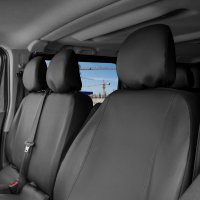 Autositzbezüge passend für Nissan Primastar ab 2021 – Kunstleder