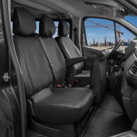 Autositzbezüge passend für Nissan Primastar ab 2021 – Kunstleder