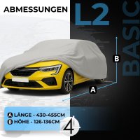 Autoabdeckung für Mercedes BKlasse W246, W247 2011 / 2018 Premium Vollgarage mit UVSchutz & Wetterschutz