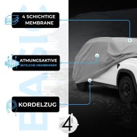 Schutzplane für Subaru XV 2012 / 2017 - Passgenaue Abdeckplane mit UV-Schutz und Ganzjahresbeständigkeit