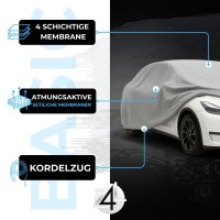Autoabdeckung passend für BMW 3er E46 E90 F30 UV-Schutz Mehrsaisonal, Vollgarage
