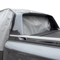 Auto Halbgarage Autoabdeckung kompatibel mit Ford Ranger ab 2023 Scheibenschütz