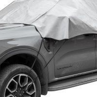 Auto Halbgarage Autoabdeckung kompatibel mit Ford Ranger ab 2023 Scheibenschütz