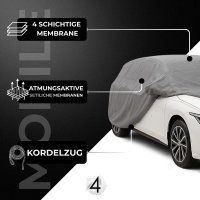 Autoabdeckung für Golf II III IV V VI VII Bj. bis 2019 4-lagig wetterfest atmungsaktiv