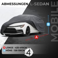 Autoplane für BMW 3er E46, E90, F30 Bj. 1998 / 2004 /2012-2019- wetterfestatmungsaktiv