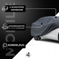 Autoplane für Audi A4 B9 Bj. 2015-2024 - UV-Schutz wetterfest atmungsaktiv