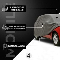 Autoplane für Seat Alhambra Bj. 1995 / 2010-2020 - UV-Schutz wetterfest atmungsaktiv