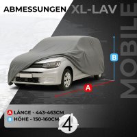 Autoplane für Mercedes Citan II Bj. 2021 - UV-Schutz wetterfest atmungsaktiv