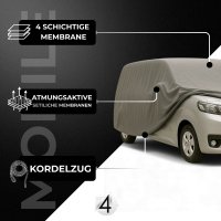 Autoplane für Mercedes Vito W447 Kompakt Bj. 2014- / 2024 - 4-lagig wetterfest atmungsaktiv