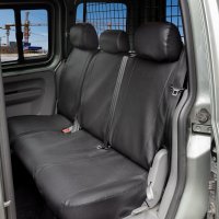 Autositzbezüge passend für VW Caddy III / IV ab 2004 bis 2022 – Kunstleder