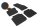 Gummifußmatten für VW Tayron / Tayron MHEV/PHEV ab 2025 - 4-teiliges Set