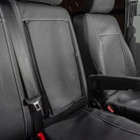 Autositzbezüge passend für VW T6 ab 2015 und VW T6.1 ab 2019 – atmungsaktives Kunstleder
