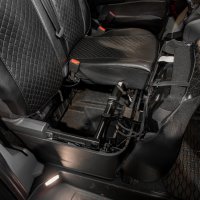Autositzbezüge passend für Ford Transit Custom II ab 2024 – Kunstleder mit Steppung