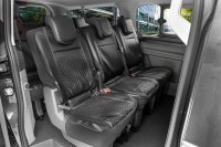 Autositzbezüge passend für Ford Transit Custom II ab 2024 – Kunstleder mit Steppung