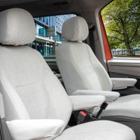 Autositzbezüge passend für VW T7 Multivan ab 2021 – Gewebe mit klassischer Webstruktur