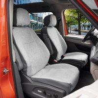 Autositzbezüge passend für VW T7 Multivan ab 2021 – Wasserabweisender Stoff aus klassischer Webstruktur