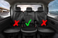 Einzelsitzbezug passend für VW T7 Multivan ab 2021 – Kunstleder mit Steppung
