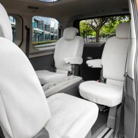 Autositzbezüge passend für VW T7 Multivan ab 2021 – Gewebe mit klassischer Webstruktur