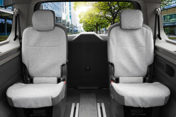 Autositzbezüge passend für VW T7 Multivan ab 2021 – Wasserabweisender Stoff aus klassischer Webstruktur