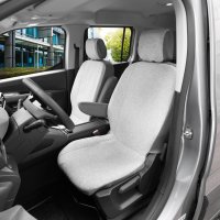 Autositzbezüge passend für Toyota Proace City ab 2019 bis 2023 und Facelift ab 2023 – Wasserabweisender Stoff aus klassischer Webstruktur