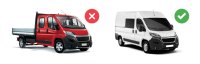 Autositzbezüge passend für Peugeot Boxer Kasten...