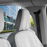 Autositzbezüge passend für Ford Transit Custom II ab 2024 – Wasserabweisender Stoff aus klassischer Webstruktur