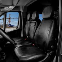 Autositzbezüge passend für Fiat Ducato ab 2025 – Kunstleder