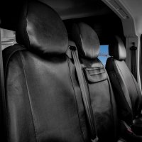 Autositzbezüge passend für Fiat Ducato ab 2025 – Kunstleder
