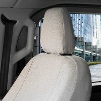 Autositzbezüge passend für Ford Tourneo Custom ab 2024 – Gewebe mit klassischer Webstruktur