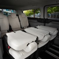Autositzbezüge passend für Ford Tourneo Custom ab 2024 – Gewebe mit klassischer Webstruktur