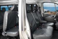 Autositzbezüge passend für Renault TRAFIC FACELIFT ab 2021 – Kunstleder