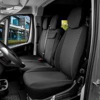 Autositzbezüge passend für Opel Movano C ab 2025 FACELIFT mit XXL Tisch – Polstermaterial