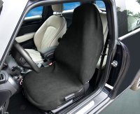 Z4L FLIESIE EASY Universal Sitzbezüge Auto 2er Set Schwarz - Sitzschoner Vordersitze