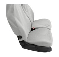 Z4L FLIESIE EASY Universal Sitzbezüge Auto 2er Set Grau - Sitzschoner Vordersitze