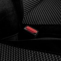 Autositzbezüge passend für Ford Transit Custom II ab 2024 – Polstermaterial mit Kunstleder an den Seiten